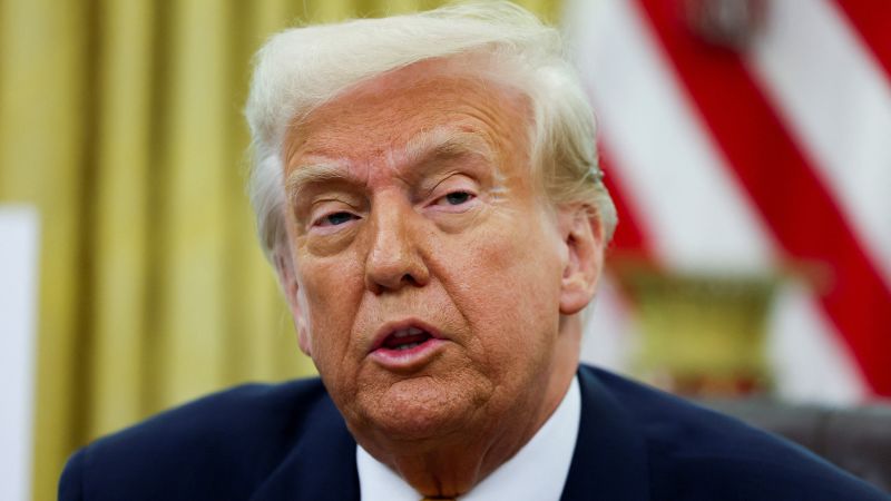 CNN's tweet card. A day after offering Canada a one-month reprieve on punishing nearly across-the-board 25% tariffs, President Donald Trump has threatened new tariffs as soon as Friday on Canadian lumber and dairy...
