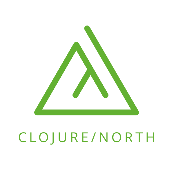 clojurenorth's tweet card. Clojure conference in Toronto, Canada