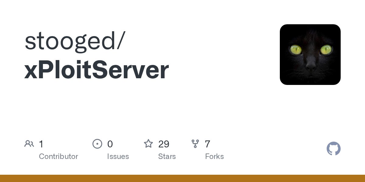 Kameleonre_'s tweet card. Contribute to stooged/xPloitServer development by creating an account on GitHub.