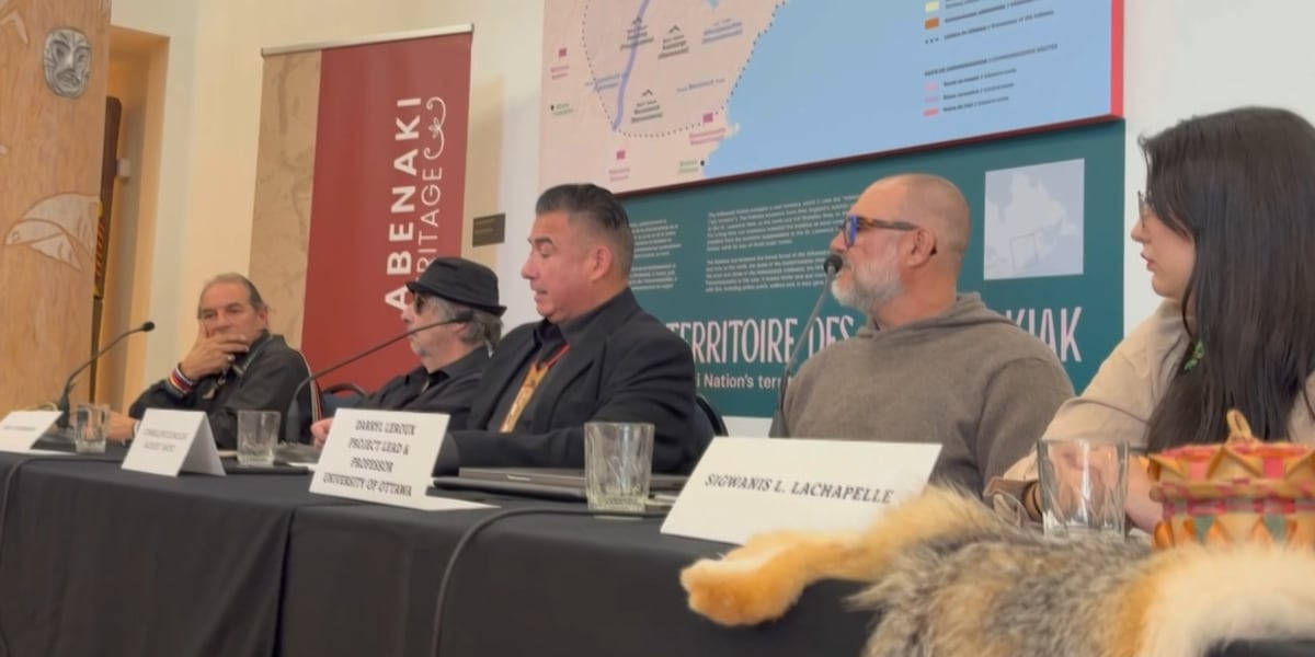 wcax's tweet card. Abenaki leaders in Quebec on Friday presented new genealogical research they say disproves claims of Abenaki heritage among prominent tribal leaders in Vermont and New Hampshire.