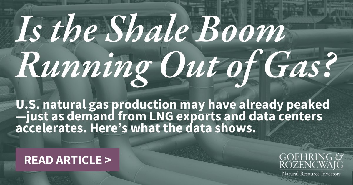 NGLFundamentals's tweet card. U.S. natural gas production is slowing just as demand rises, raising questions about the future of prices and market balance.