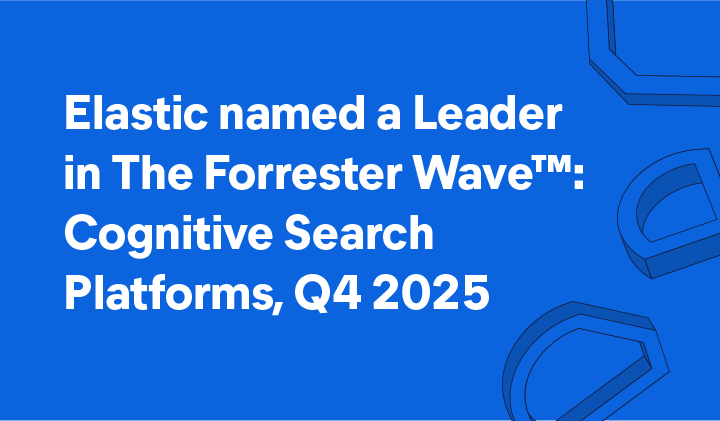 CodeStreamLab's tweet card. Elastic has been named a Leader in The Forrester Wave™: Cognitive Search Platforms, Q4 2025. Elasticsearch is the open source distributed AI platform of choice for developers of agents, RAG, and...