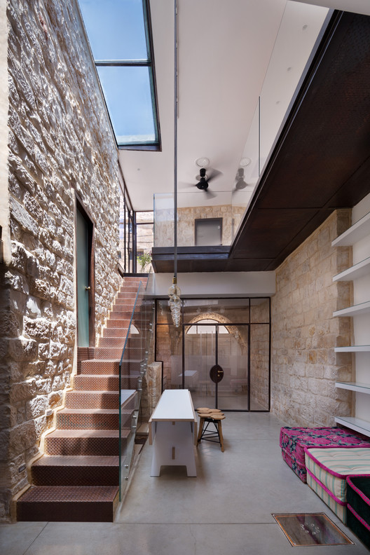 ProjectcoreInc's tweet card. Completed in 2015 in Safed, Israel. Images by Asaf pinchuk. A residential private house for preservation that has been re-designed and planed anew in the old city of Safed. The web of crowded housing...