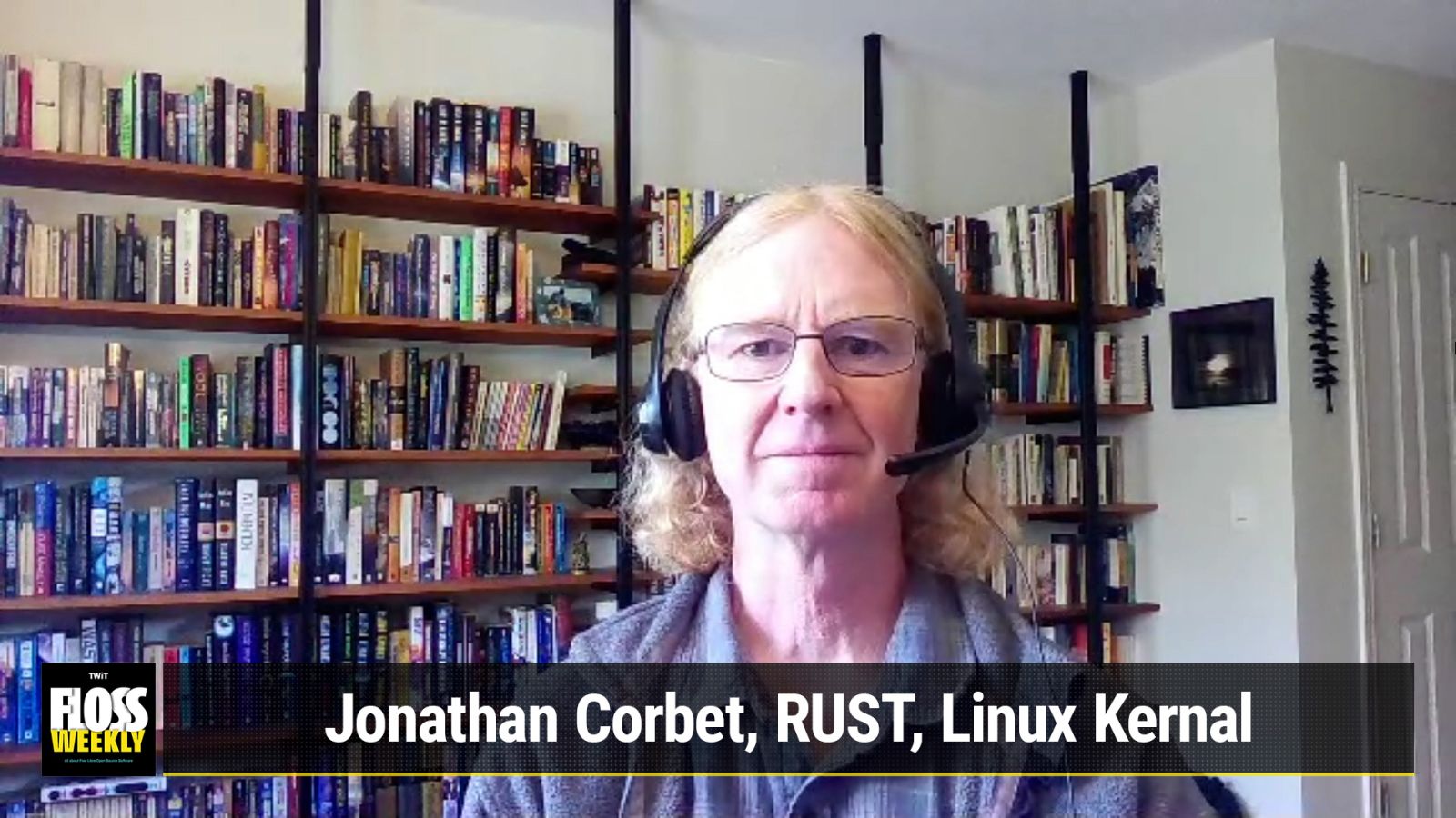 sakalli's tweet card. Jonathan Corbet of LWN tells Doc Searls and Shawn Powers what's happening with the Linux Kernel, including the ascendence of Rust, the role of companies that employ developers