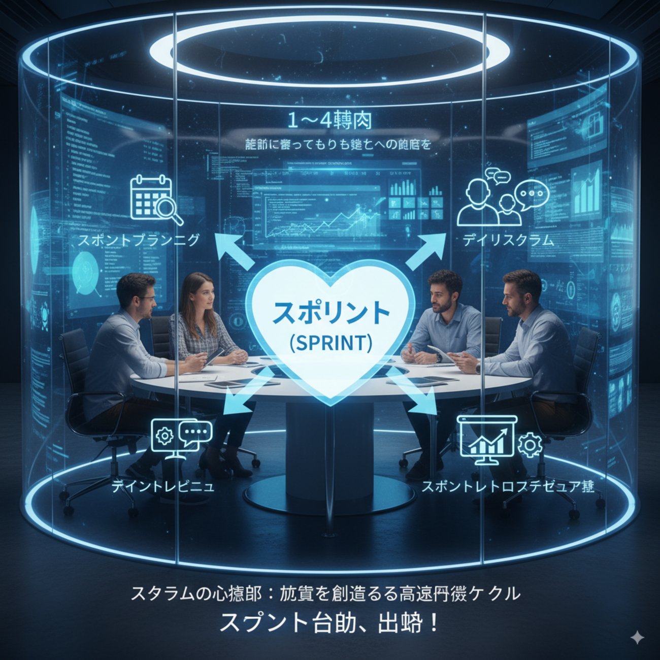 X_okpy's tweet card. 🚀 なぜトップチームは「全力疾走」を繰り返すのか？スクラムのエンジン、「スプリント」の秘密に迫る！ 📝 TL;DR (3行で要約) スプリントとは、スクラムにおける1～4週間の短い固定長の期間（タイムボックス）であり、その目的は価値ある「完成した」製品のインクリメントを創り出すことです。この短いサイクルは、チームに極限…