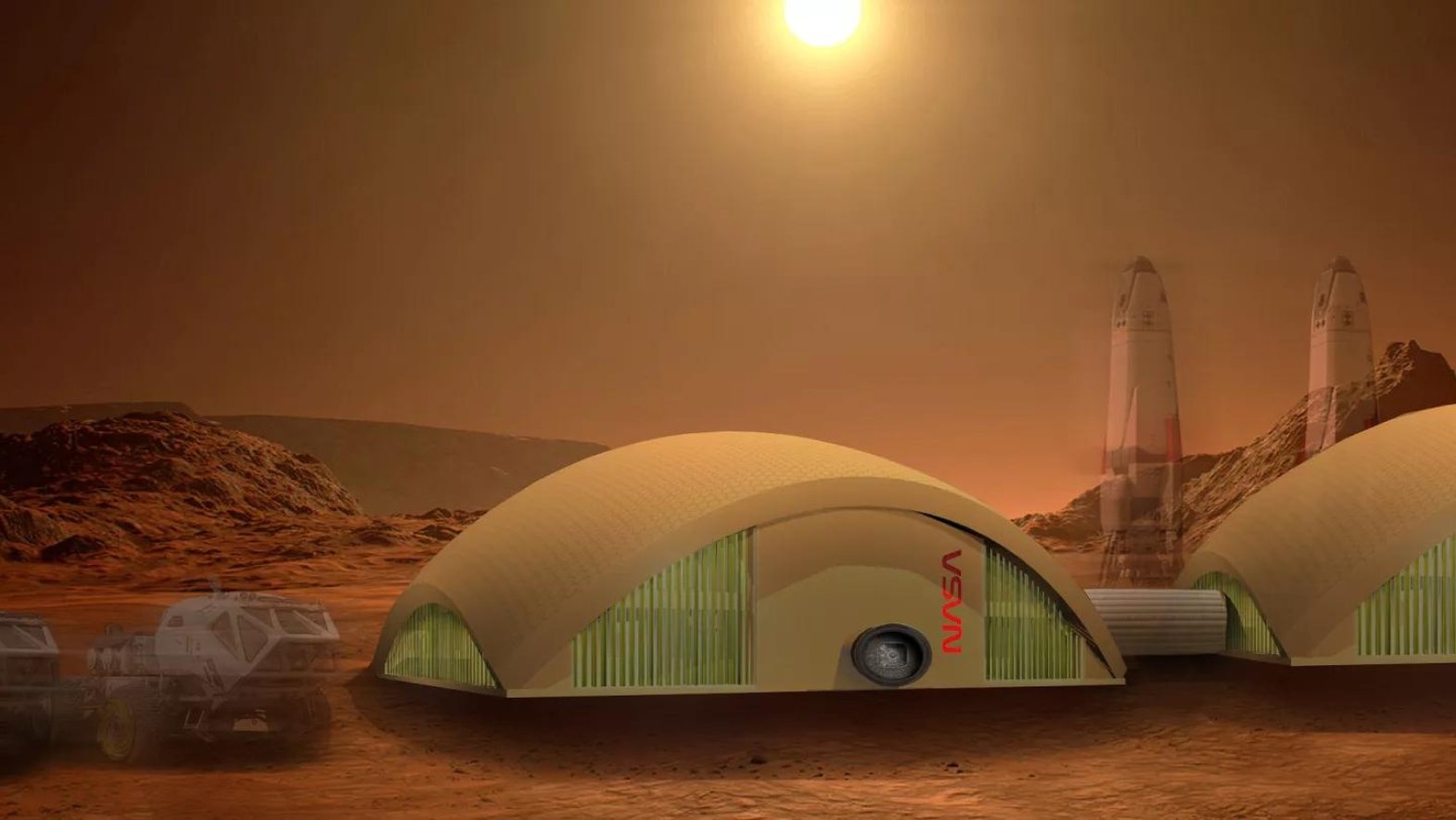 CodeIsGo_com's tweet card. NASA collaborated with MIT and Red House to deploy mushroom houses on the Moon and Mars. See how this strange, ambitious project would work.