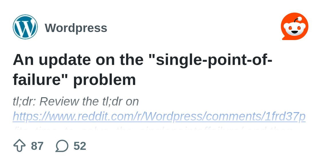 ModernizingPHP's tweet card. Explore this post and more from the Wordpress community