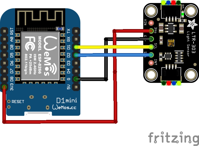 arduinolearning's tweet card. In this article we look at an Ambient Light sensor, the LTR-303 and connect it to an ESP8266 board – a Wemos D1 Mini pro was what I had at hand Sensor Information The LTR-303ALS is a low cost,small,...