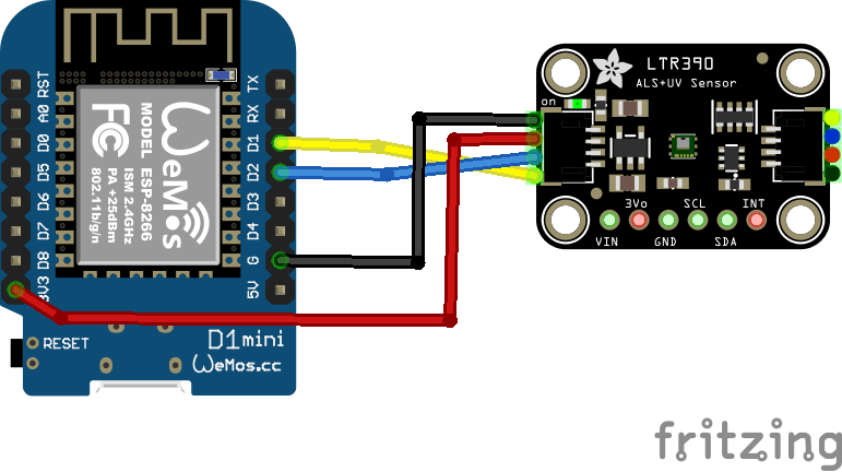 arduinolearning's tweet card. In this article we look at a LTR390 UV Light Sensor and we will connect it to a Wemos Mini First lets look at the sensor This sensor converts light intensity to a digital output signal capable of...