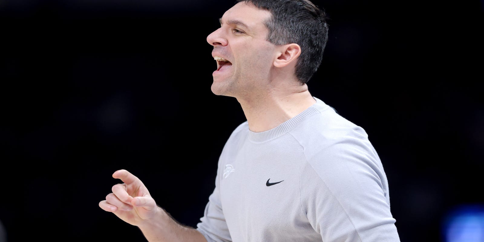 joe_mussatto's tweet card. Mark Daigneault had no idea what his career coaching record was. Of course he didn’t. This is Mr. Zero and Zero we’re talking about.
