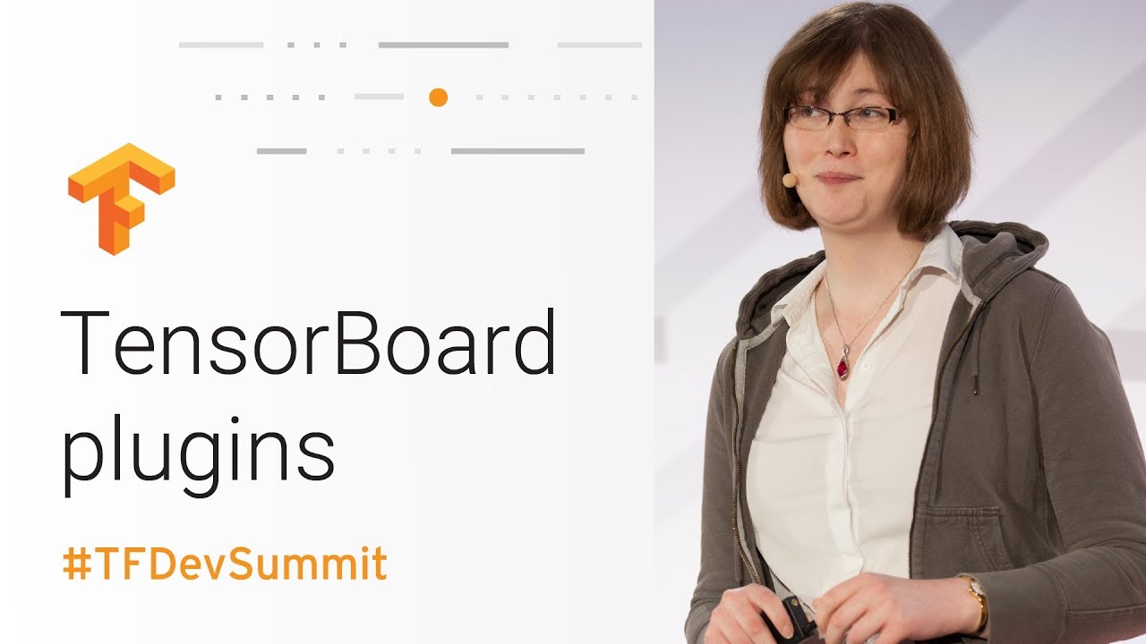 TensorBoard's tweet card. Debugging TensorFlow with TensorBoard plugins (TensorFlow Dev Summit...