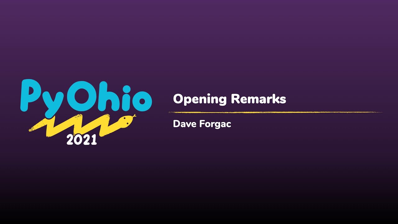 PyOhio's tweet card. PyOhio 2021 Opening Remarks [PyOhio 2021]