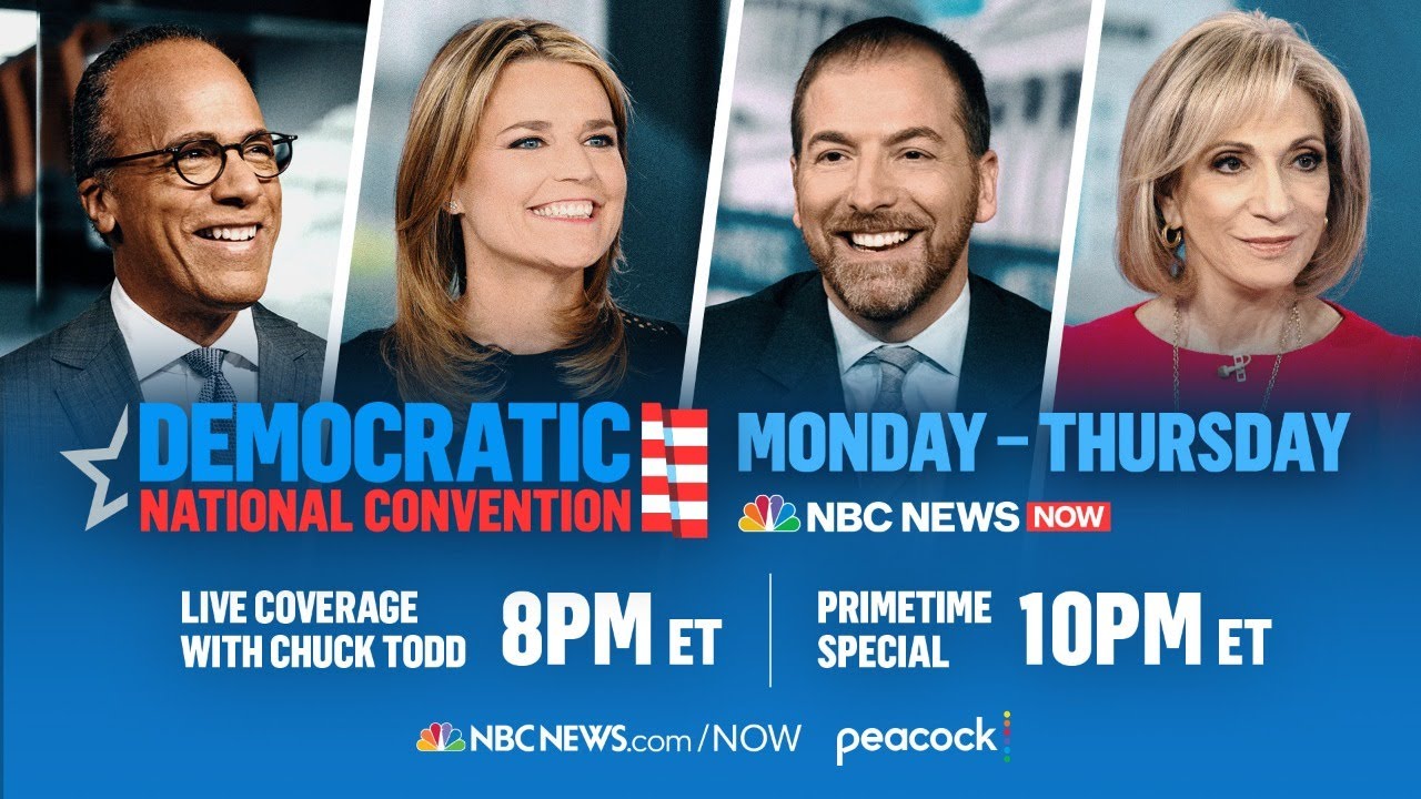 Binary_Search's tweet card. Democratic National Convention Day 3 | Featuring Barack Obama, Kamala...