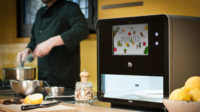 mornings4_0's tweet card. Award-Winning 3D Food Printer — 300+ customers, $1M+ revenue