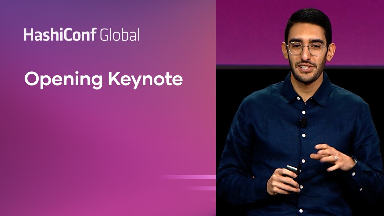 java_small_ant's tweet card. HashiConf Global 2022 Opening Keynote