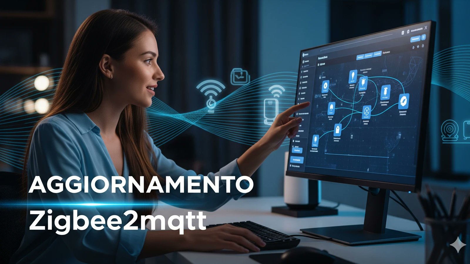 Wearesmartit's tweet card. Zigbee2MQTT 2.6.1 introduce Windfront come frontend predefinito, supporto migliorato ai dispositivi Tuya e aggiornamenti OTA per la smart home.