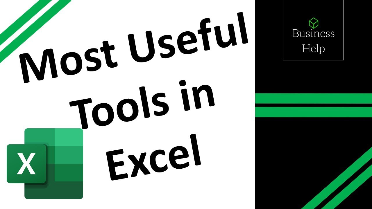 BusinessHelpTec's tweet card. Most Useful Tools in Excel