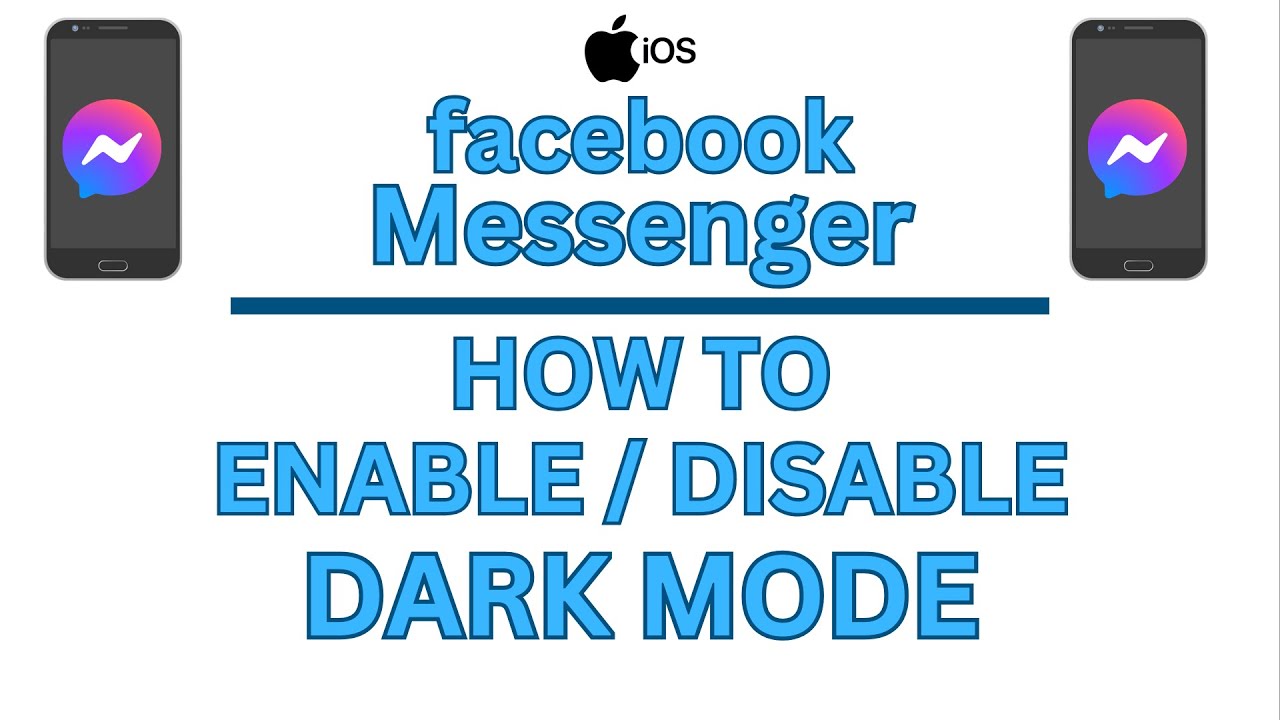CraigJohnson20's tweet card. How to Enable Dark Mode on Facebook Messenger (iPhone/iOS Tutorial)