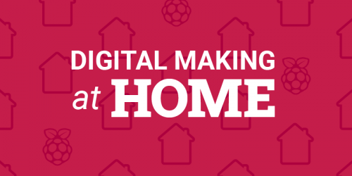 CoderScot's tweet card. Our new theme for Digital Making at Home is a complete joke... because we want you to make us laugh! What hilarious project will you create with code?