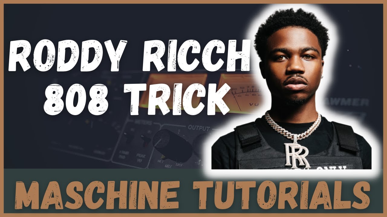 fizzent's tweet card. How to Get Roddy Ricch 808 Reverse Kick Sound In MASCHINE
