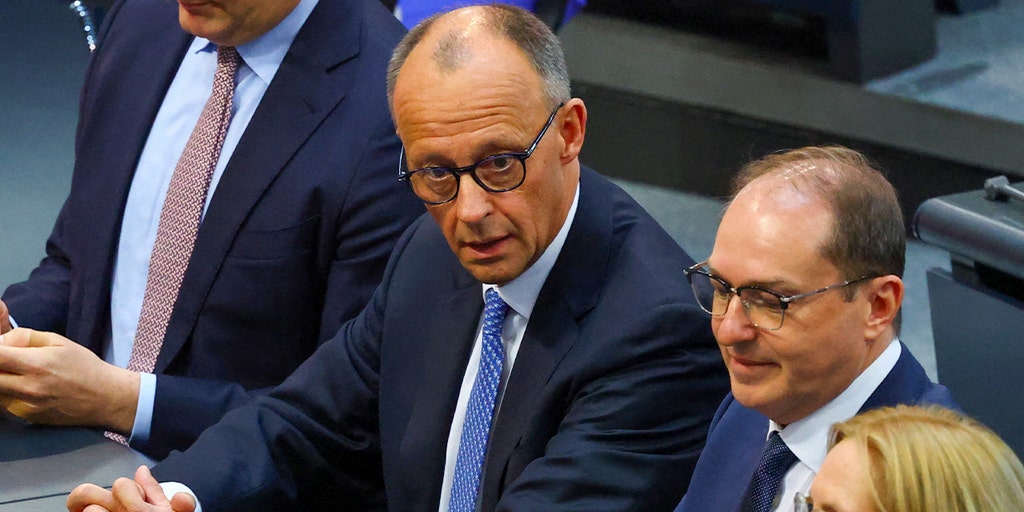 stackemup332's tweet card. Germany lifts range restrictions on weapons to Ukraine, allowing attacks on Russian military positions. Chancellor Merz emphasizes Western support amid conflict.