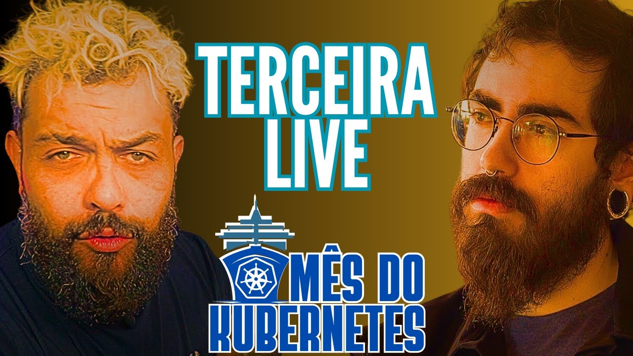 badtux_'s tweet card. TERCEIRA LIVE - MÊS DO KUBERNETES