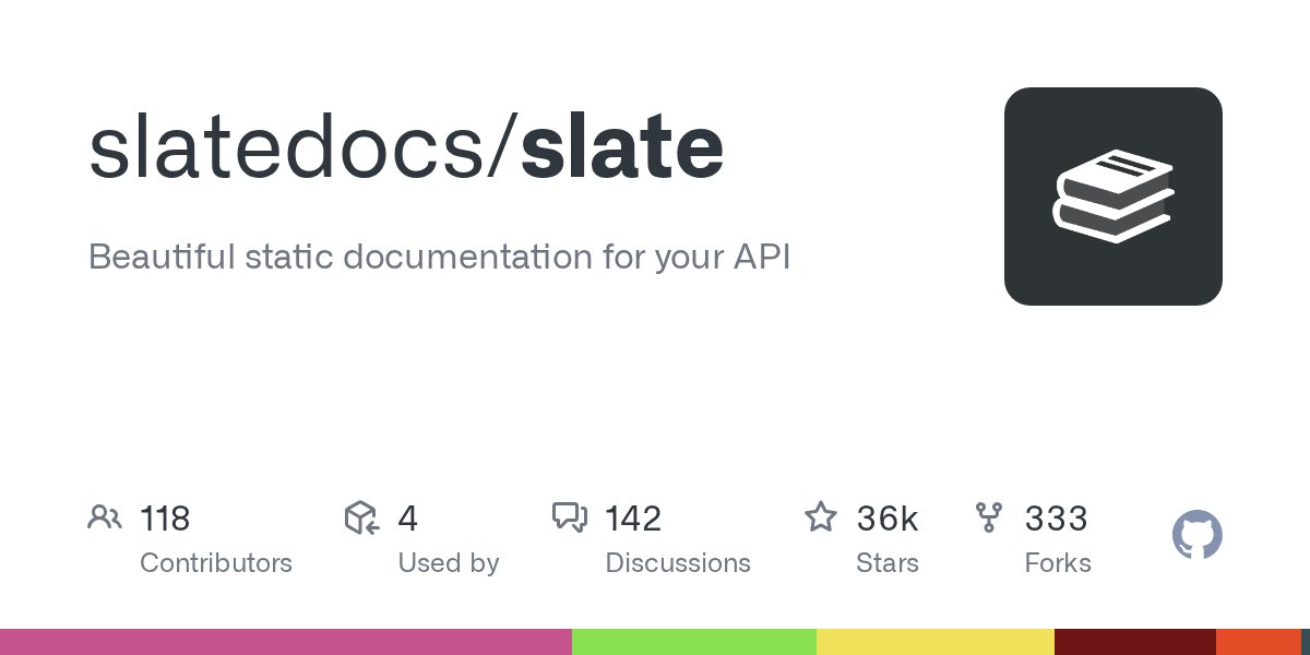 JavaScript30000's tweet card. Beautiful static documentation for your API. Contribute to slatedocs/slate development by creating an account on GitHub.