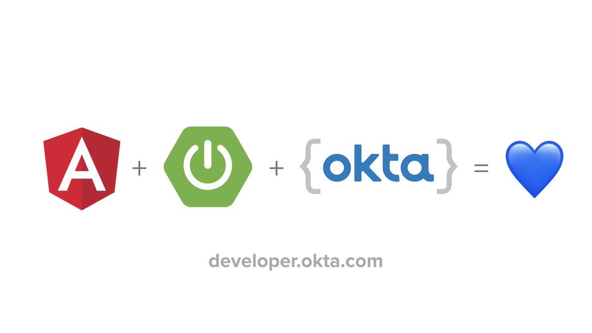 oktadev's tweet card. Angular and Spring Boot are wildly popular frameworks for web development. Matt Raible shows you how to use them together in the same app and how to secure it all with OIDC.