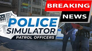 DPSComputing's tweet card. We come to you live from Brighton with BREAKING NEWS of some extremely strange situations that have erupted today. In a world’s first, DPS News brings you BREAKING NEWS from #PoliceSimulator:…