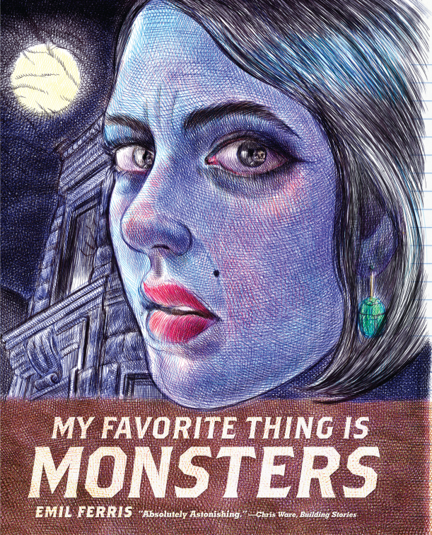ScriptSelling's tweet card. Graphic Novel 'My Favorite Thing Is Monsters' Sells To Sony