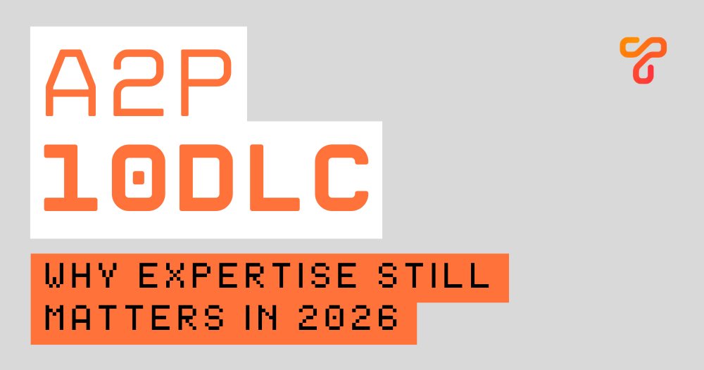 telgorithm's tweet card. 10DLC remains the backbone of business messaging in North America. Learn why ISVs need dedicated expertise to stay compliant, profitable, and future-proof.