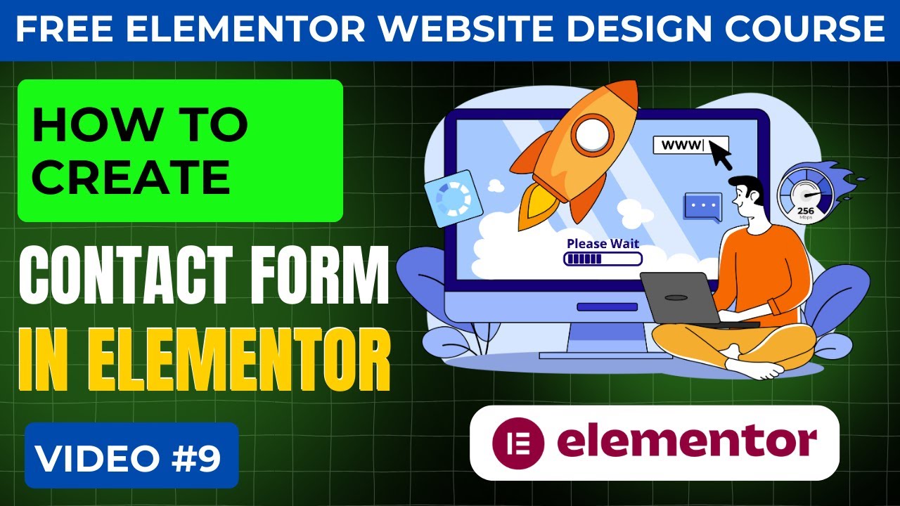 FreeTrialPlans's tweet card. How To Create Contact Form in Elementor | Elementor Website Course