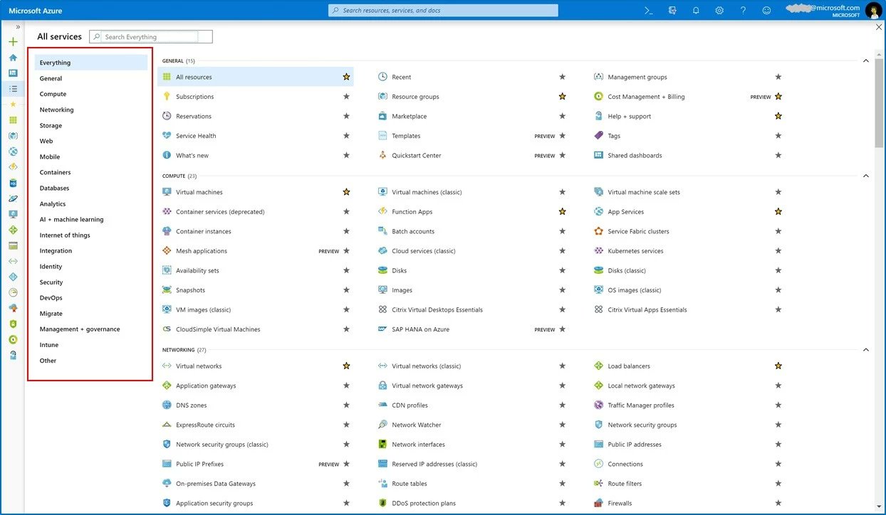 MidWeekSQLBlues's tweet card. This month’s updates includes Virtual Network Gateway overview page changes, new full-screen DNS Zone and Load Balancer create blades, management group integration with Activity Log, redesigned...