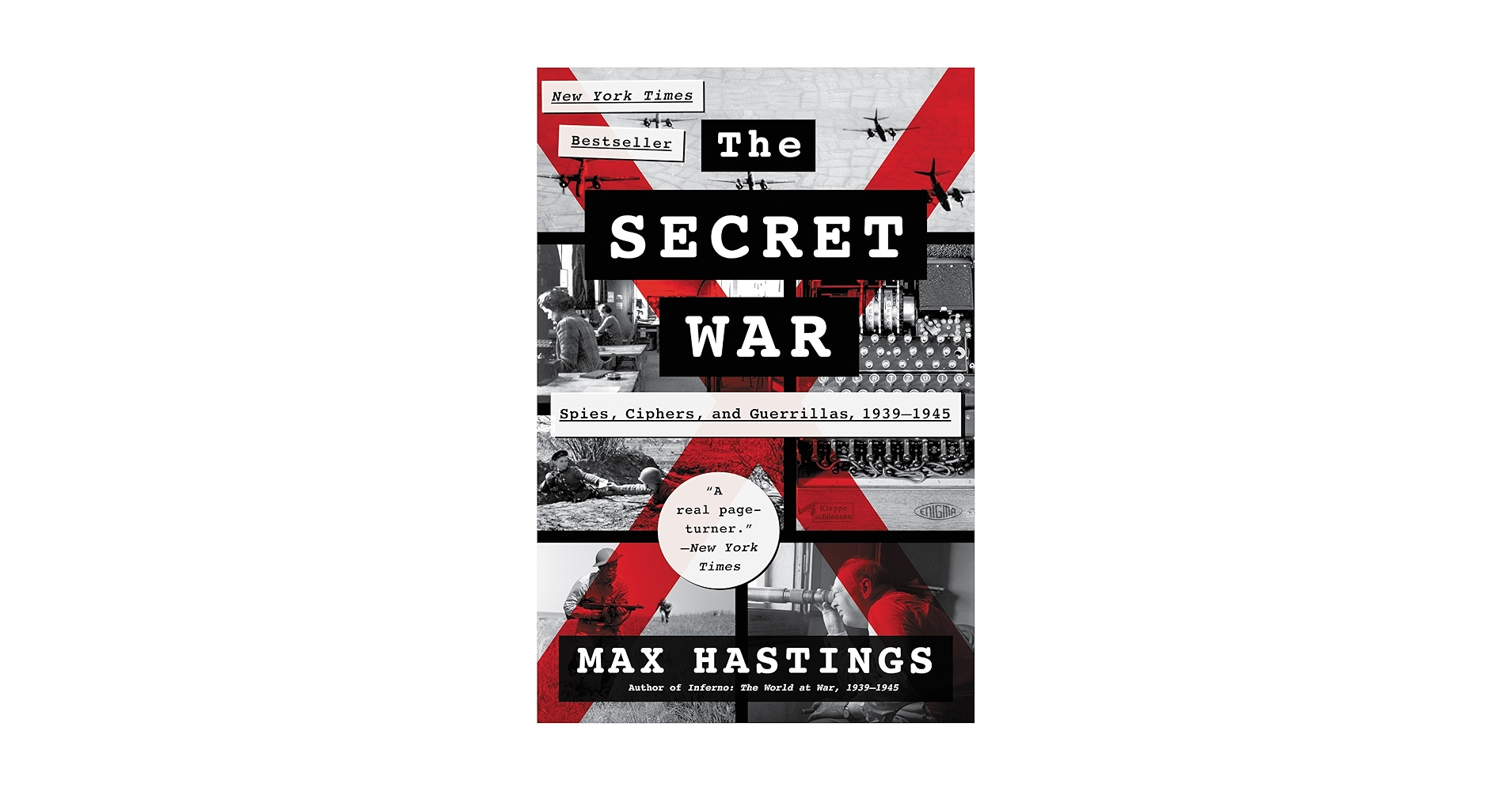 mfaenlle's tweet card. The Secret War: Spies, Ciphers, and Guerrillas, 1939-1945