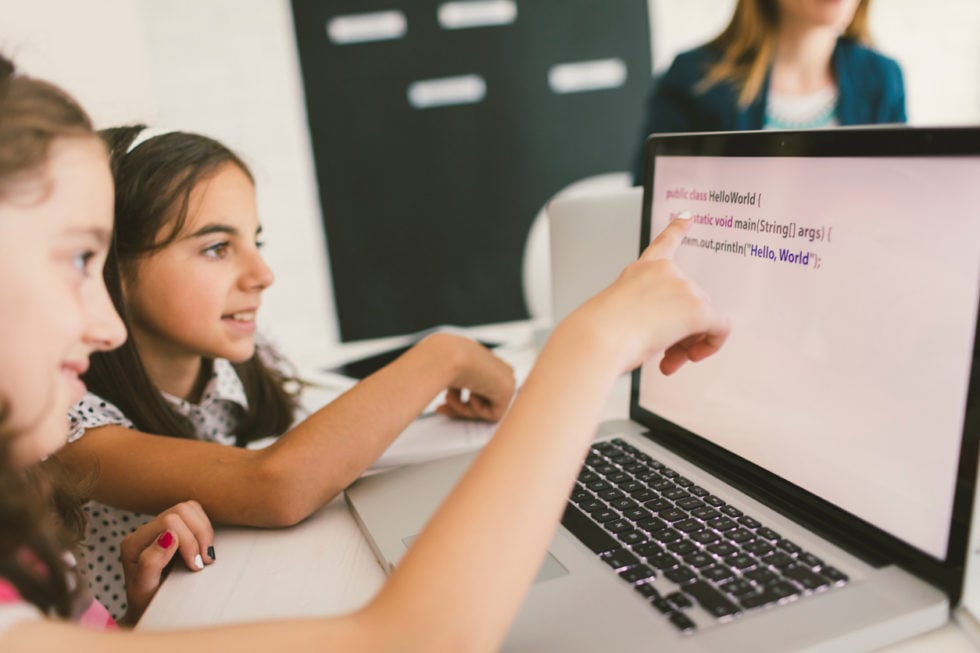 learningdotcom's tweet card. Introduce your students to the joy of coding with EasyCode during Computer Science Education Week. You could win a fun Ollie-themed swag bag!
