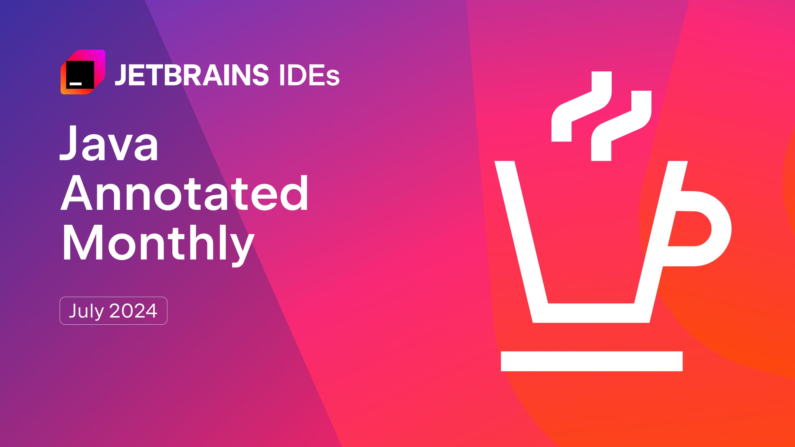 intellijidea's tweet card. Welcome to the July edition of Java Annotated Monthly! We're excited to feature insights from the ever-brilliant Trisha Gee, who’s been busy curating some top-class content over the past month.