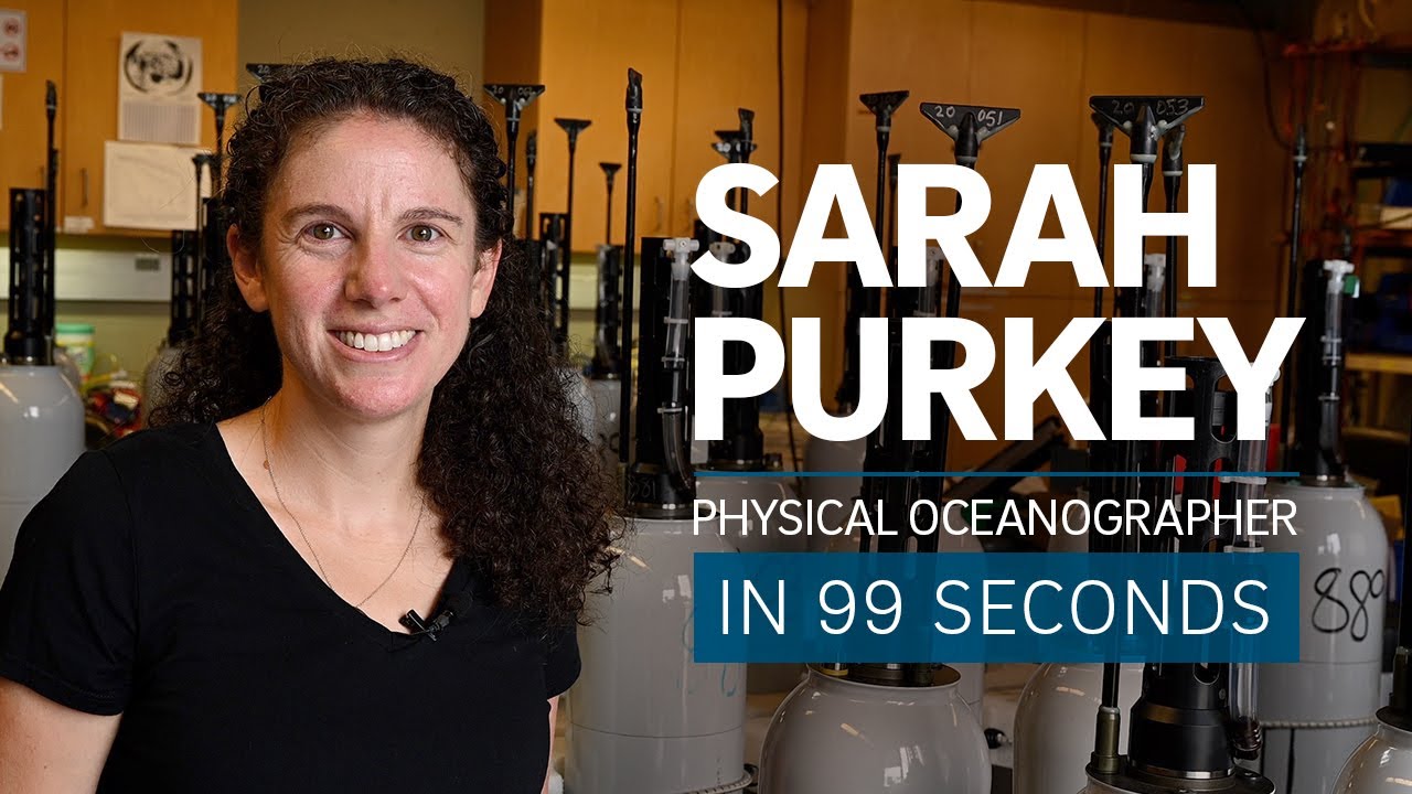 SamplingGUI's tweet card. A Scientist's Life in 99 Seconds: Physical Oceanographer Sarah Purkey