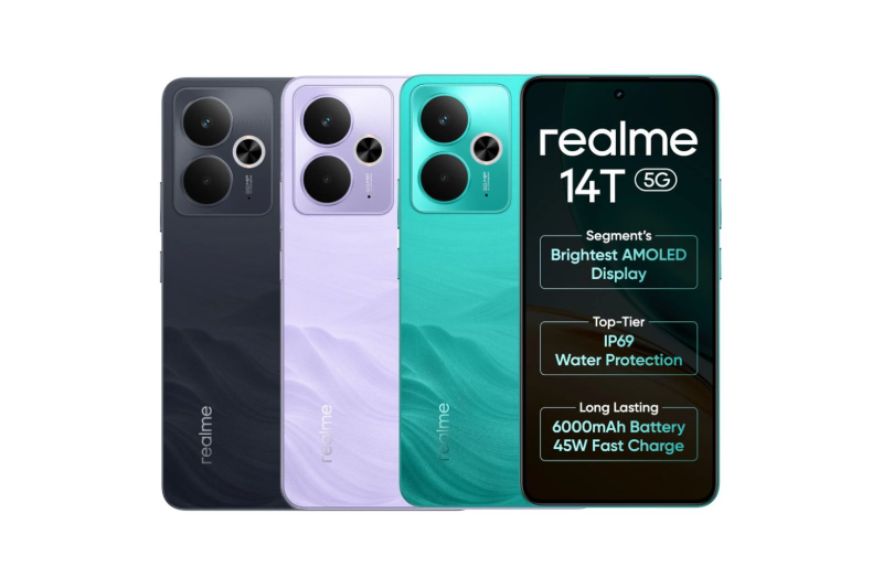 GIZGUIDEPH's tweet card. Teased to launch in the Philippines on April 29, the realme 14T debuts first in India. The phone's design realme 14T 5G announced The p...