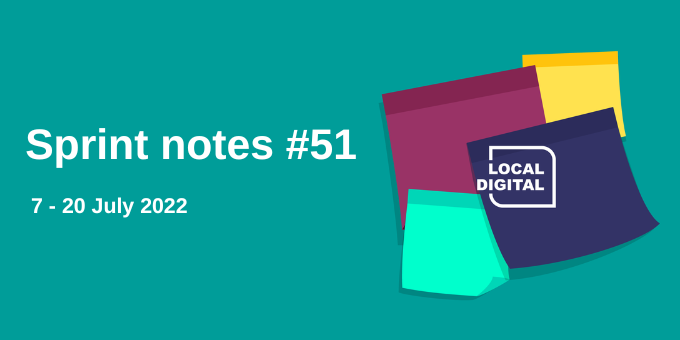 LDgovUK's tweet card. Covering 7 to 20 July 2022