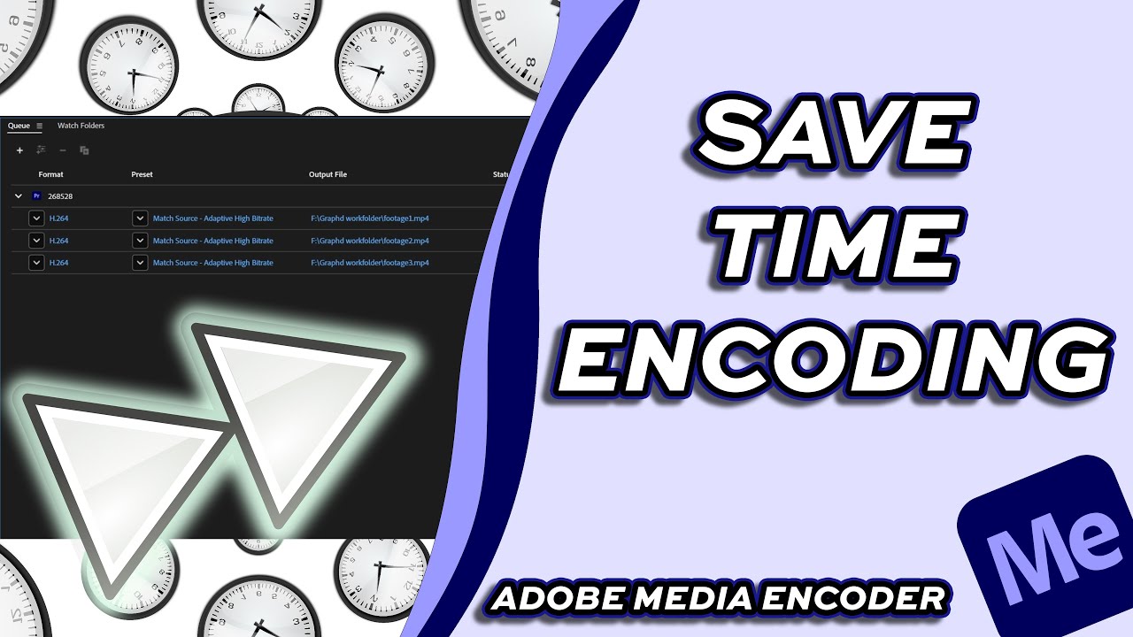 GraphdTutorials's tweet card. How to Skip Items in Adobe Media Encoder Queue