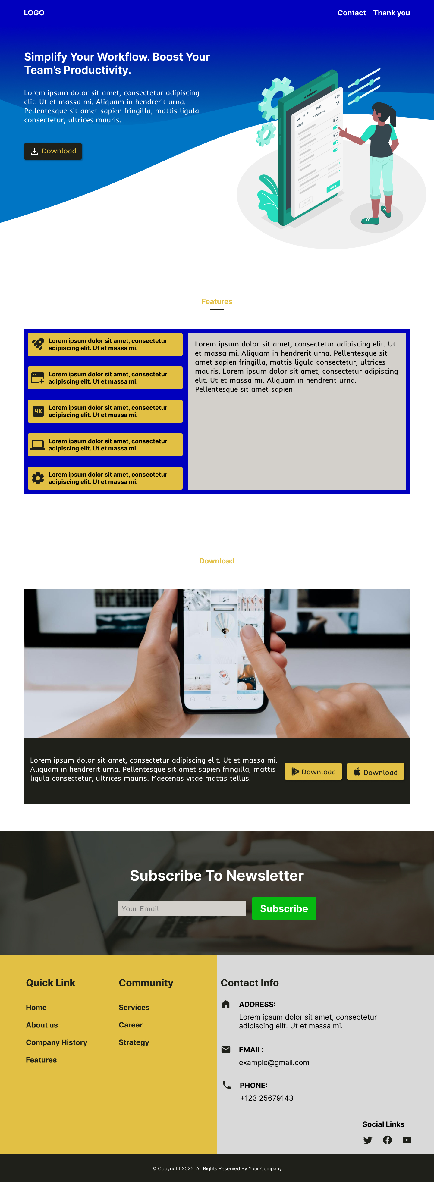 templatemode's tweet card. This is a high-quality, professionally designed landing page template built specifically for SaaS products, startups, mobile apps, and software companies. Crafted with precision, it delivers a clean,...