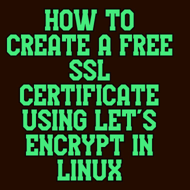 thelinuxgurus's tweet card. Let’s encrypt is non-profit, free, and open certificate authority, or CA that is run by Internet Security Research Group or ISRG. Let’s Encrypt provides a...