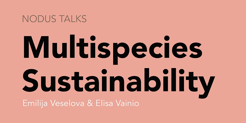 NODUS_Aalto's tweet card. Online presentations and panel discussion with Emilija Veselova & EIisa Vainio