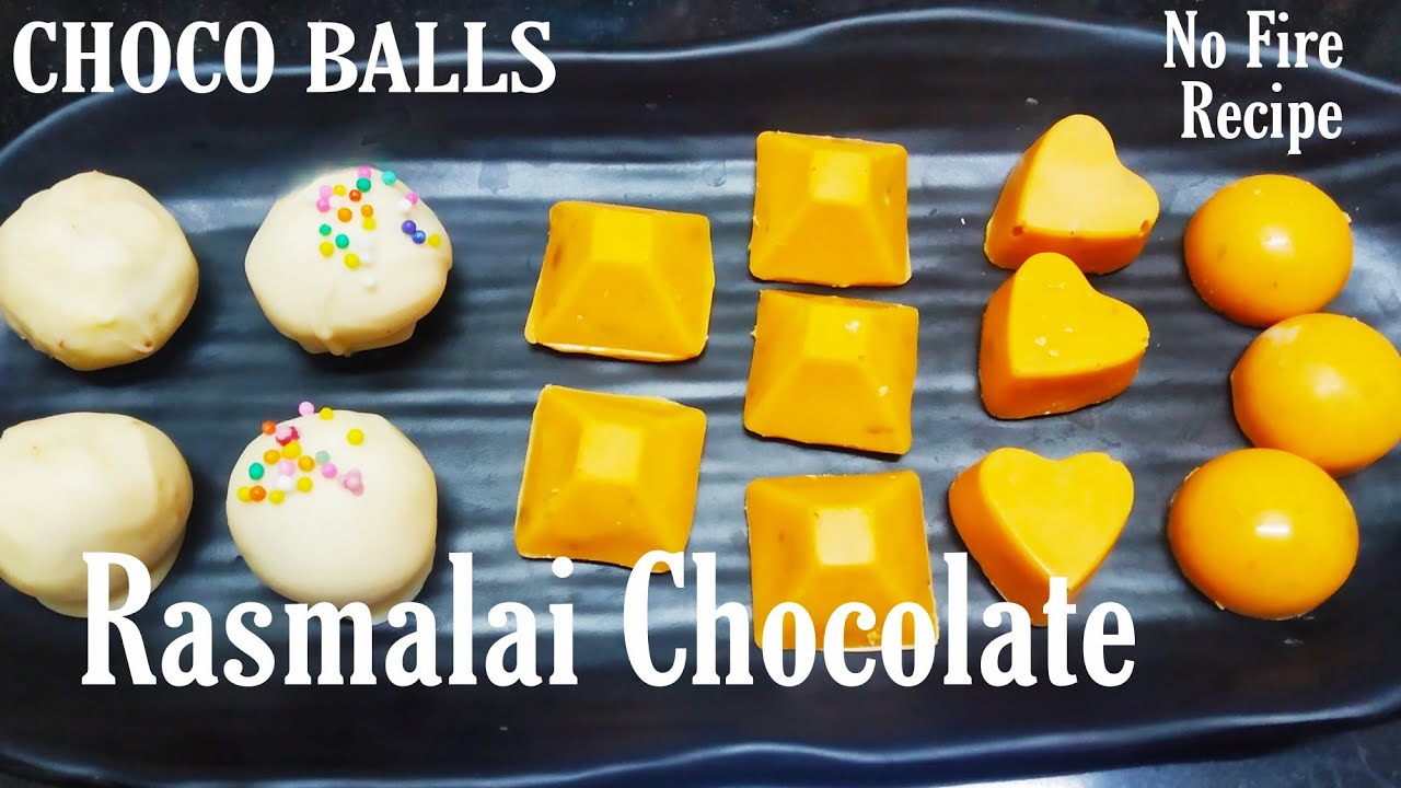 Alakanandaswain's tweet card. Rasmalai Chocolate|रसमलाई चॉकलेट|Fireless Cooking Recipes |Children's...