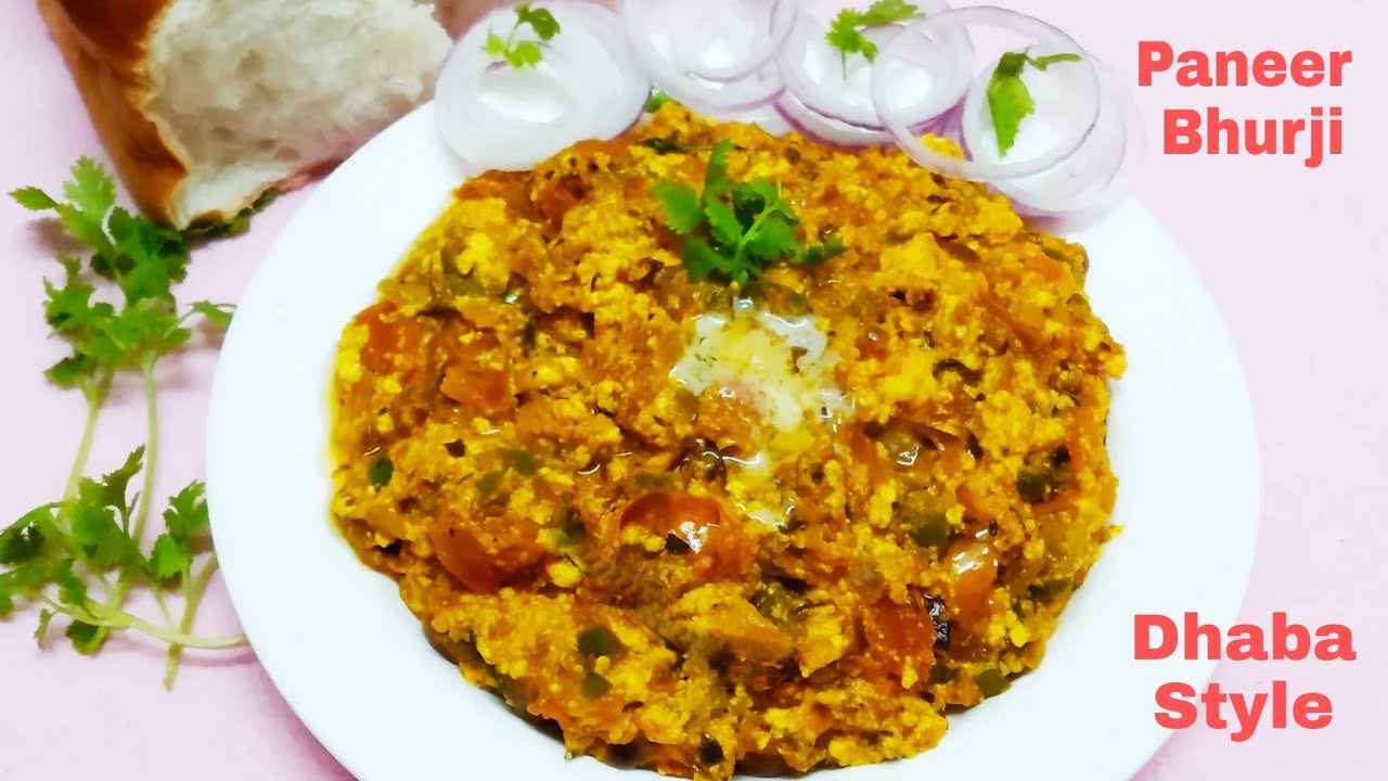 Alakanandaswain's tweet card. Paneer Bhurji Dhaba Style | पनीर भुर्जी |Panir Bhurji Gravy |How to...
