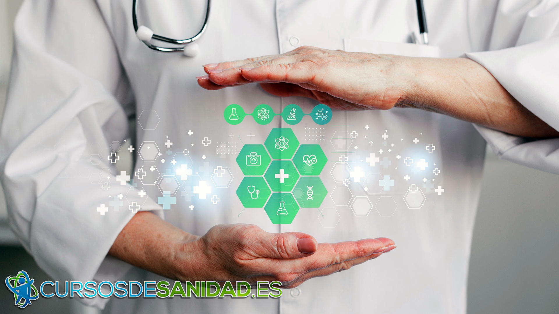 cursosdesanidad's tweet card. ¿Estas buscando formación sanitaria online? Entonces estas en el lugar adecuado, ¡Entra a nuestra web y pregúntanos por nuestros cursos sanitarios online!