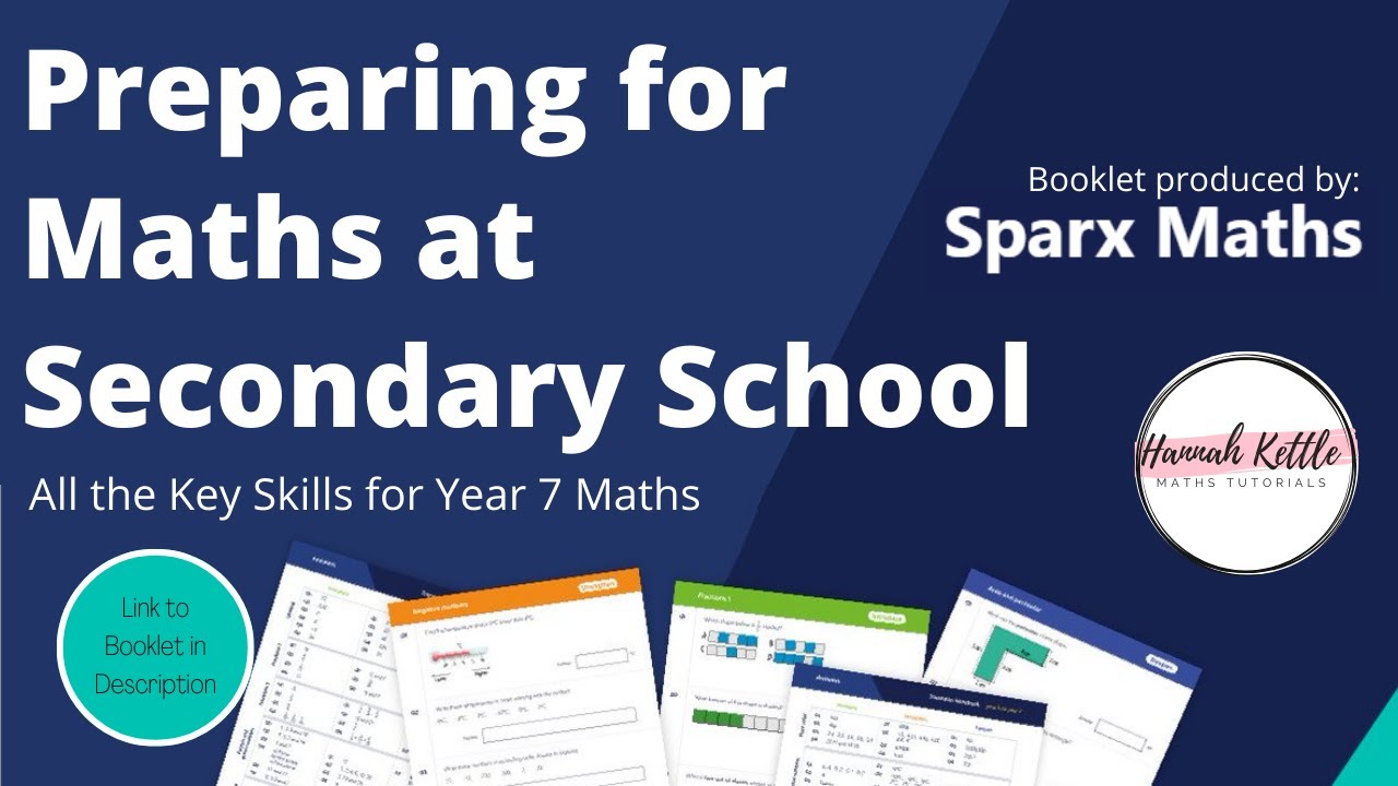hkettlemaths's tweet card. Preparing for Maths at Secondary School | Key Skills | Sparx Maths...