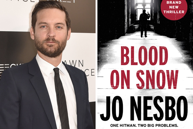 ScriptSelling3's tweet card. Tobey Maguire To Make Directorial Debut On Jo Nesbo Novel 'Blood On Snow'