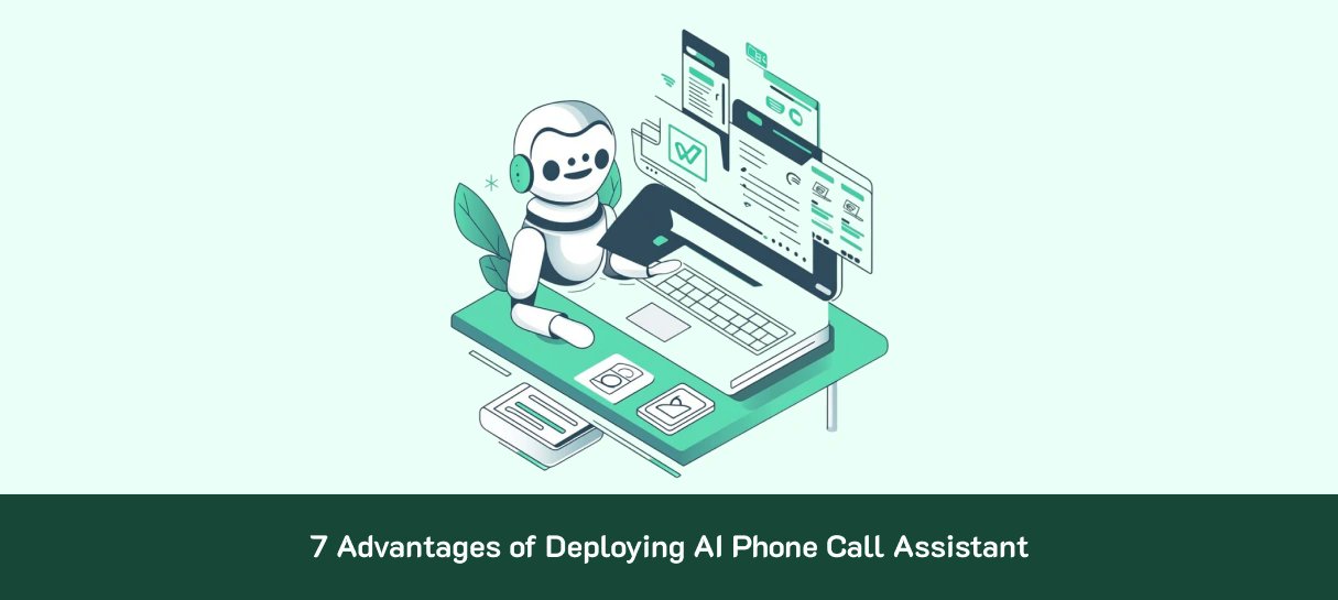 BigscalTech's tweet card. Explore the benefits of the AI phone call assistant for transforming your customer service and reducing call mismanagement.