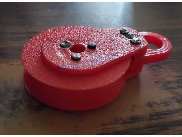 TribbleProblem's tweet card. One Sunday morning I was bored. So I designed a pulley. I started out trying to design this to print in place, but that design constraint was going to make the eye awkward. I did figure out ways to...